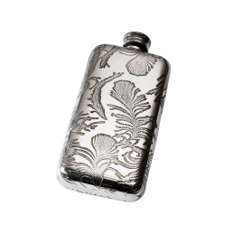 Peacock Pocket Flask 3oz