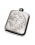 Skull Heart Cluster Pocket Flask