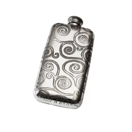 Tree of Life Pocket Flask 3oz