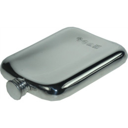 Usquabae Thistle Skull and Hearts Pocket Flask