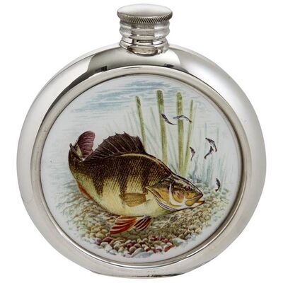Perch Round Picture Flask