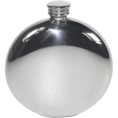 Thistle Round Picture Flask
