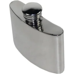 Plain Kidney Hip Flask 2oz