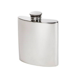 Plain Kidney Hip Flask 3oz