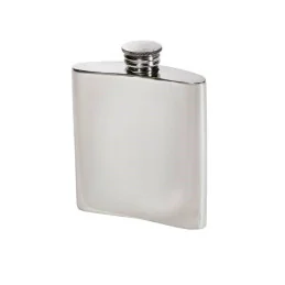Plain Kidney Hip Flask 3oz