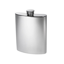 Plain Kidney Hip Flask 6oz