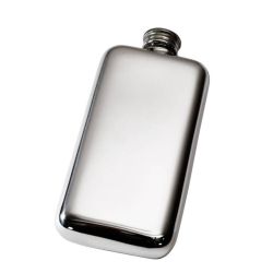 Plain Pocket Flask 3oz