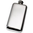 Plain Pocket Pewter Flask 3oz