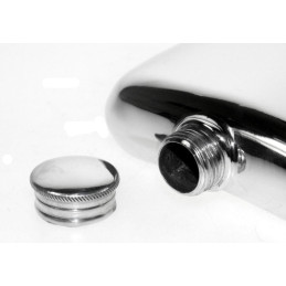 Plain Pocket Flask 4oz