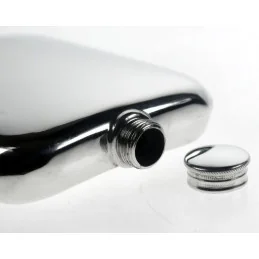 Plain Pocket Flask 6oz