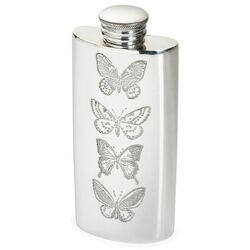 Butterfly Purse Flask 2oz