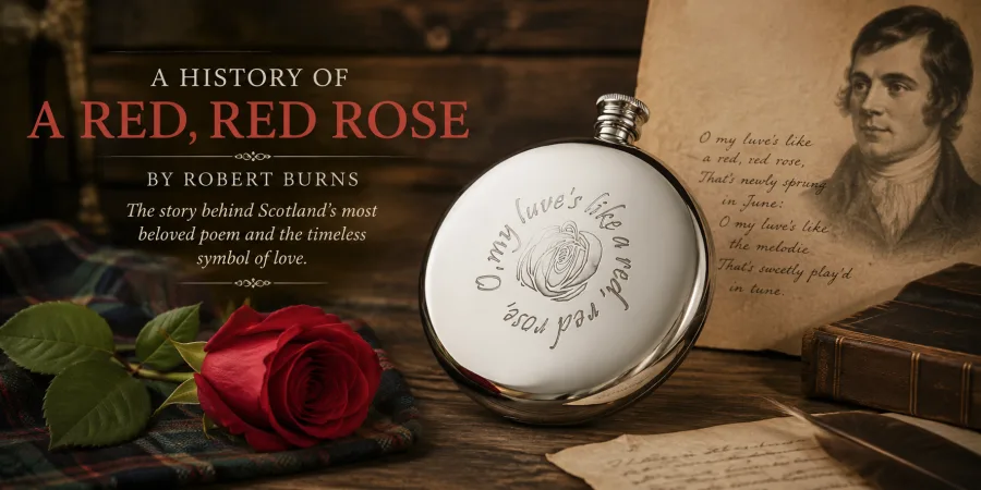 A History of A Red, Red Rose by Robert Burns