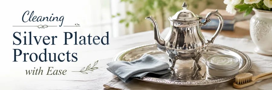Cleaning Silver Plated Products with Ease