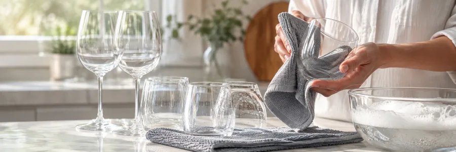 How to Keep Your Drinking Glasses Clean